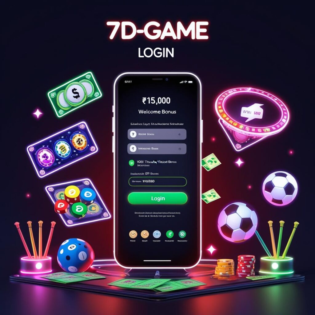 7D lottery Gaming Login